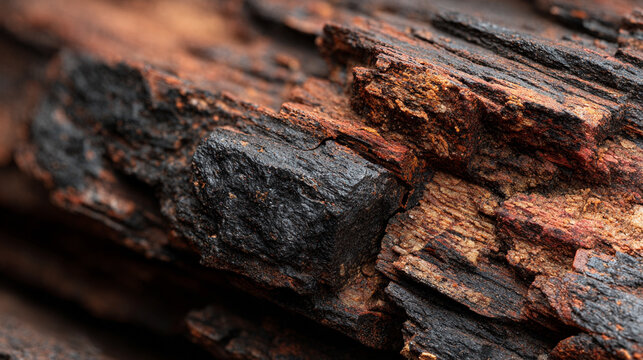 Macro close-up of tree bark texture highlighting natural patterns, rough surface details, and organic structure ideal for nature photography, backgrounds, ecological visuals, and botanical studies