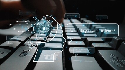 Conversational AI assistant enhances chatbot interaction. AI assistant supports queries, answers instantly, AI assistant improves experience, and AI assistant drives engagement. Marrow