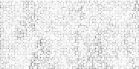 Abstract halftone wave dotted background. Fantastic monochrome texture.