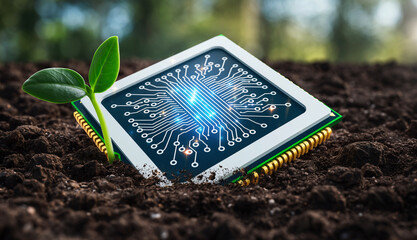 Sustainability of Computer Components and Semiconductor Industry – Eco-Tech Resource Concept