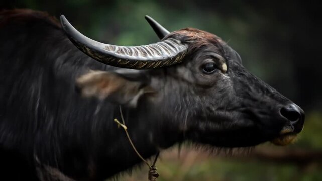 Buffalo Portrait.