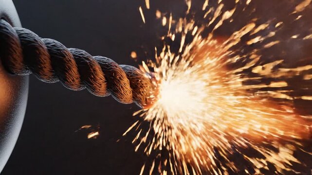Burning Fuse - A Ticking Time Bomb of Tension.