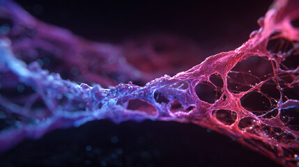 Glowing web of interconnected AI algorithms forming a luminous digital network that suggests intelligence data flow innovation and the hidden structure of advanced machine learning systems
