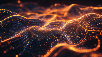 Glowing web of interconnected AI algorithms forming a luminous digital network that suggests intelligence data flow innovation and the hidden structure of advanced machine learning systems
