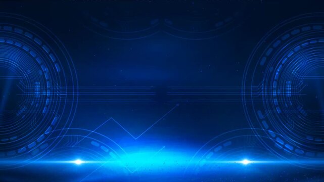 abstract blue technology background