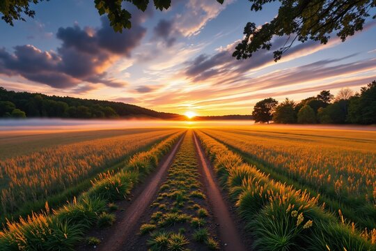 Golden Meadow Sunrise
- Powered by Adobe