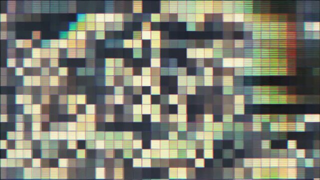 Abstract blue seamless geometric square mosaic pattern digital art illustration texture background