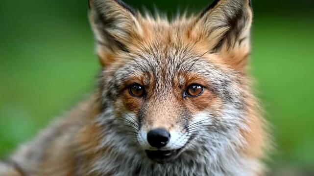 Captivating Fox Portrait - A Glimpse into the Wild.