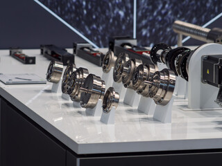 Advanced Precision Machinery Parts Displayed at Expo