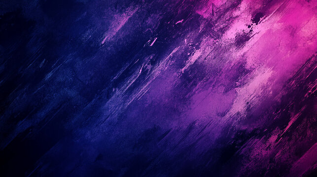Dark blue and purple grainy abstract background with bright glowing gradient and noise texture creating a dynamic modern aesthetic perfect for banners posters headers and digital design