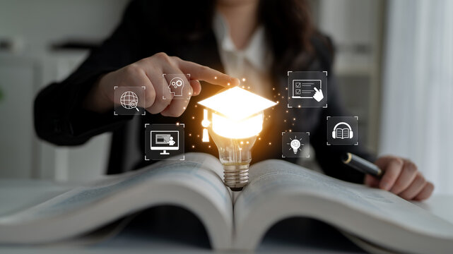 Online learning system combining digital education, e-learning, and virtual classroom to enhance learning, assessment, and global knowledge sharing. Latch