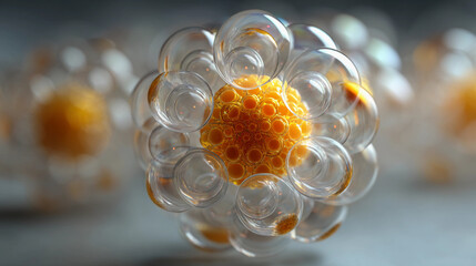 close up of a glass of champagne