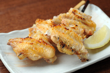 焼き鳥（手羽先）Chicken Wing Yakitori Skewer
