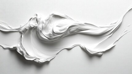 A digital rendering of a fluid substance, representing fluidity, transformation, and movement. An abstract visual metaphor for change and flow.
