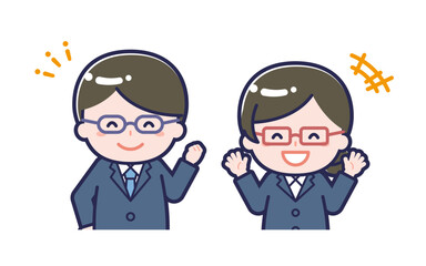 教師／2人組／男女 02