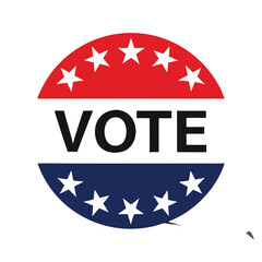 Vote sticker
