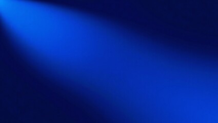 Fototapeta premium Abstract blue background with a bright light beam