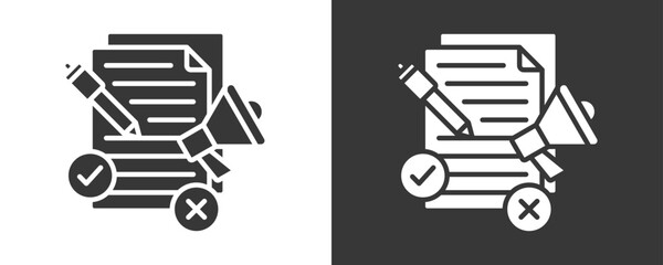 Editing Icon Set Vector Collection Isolated In Black And White