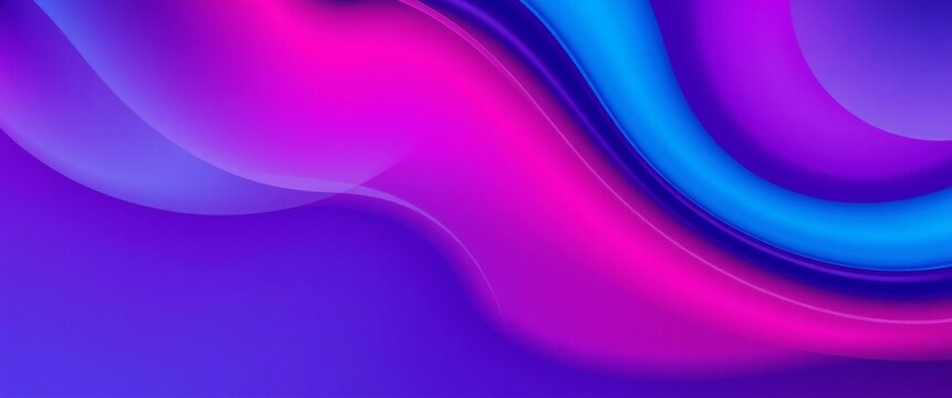 Vibrant swirling abstract background with neon pink blue and purple hues