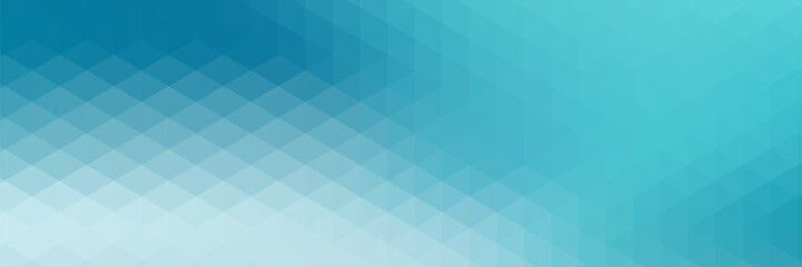 Obraz premium elegant blue banner background with triangles shape