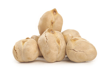 Xinjiang Five Spice Fried Chickpeas - Crispy Roasted Legumes on White Background