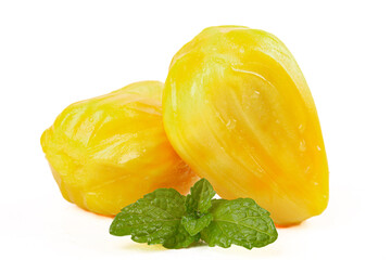 Fresh Golden Pineapple Slices with Mint from Thailand - Sweet Tropical Fruit