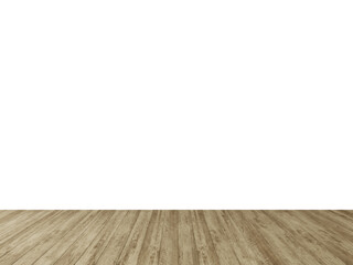 Vintage Light-Wood Flooring with Transparent Wall – Rustic Minimalist Empty Room PNG for Interior Mockup & Architectural Visualization