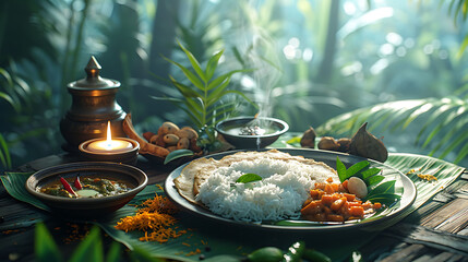 Close-up plate of crispy dosa served with hot sambar and chutneys, ideal for South Indian food searches and traditional meal inspiration.
