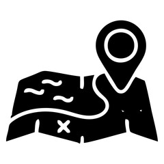 Navigation Map Icon