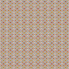 Retro flower fabric seamless geometric pattern