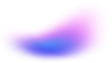 Soft purple grainy gradient cloud shape with pastel noise