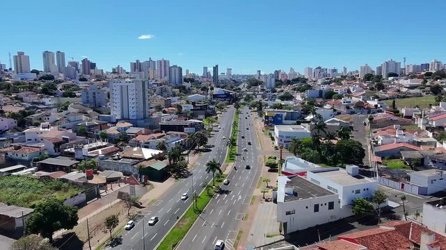 Avenida Rondon Pacheco &ndash; Uberl&acirc;ndia MG | Vista A&eacute;rea em 4K