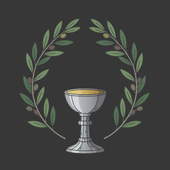 The Sacred Chalice of Peace and Victory Illustrated