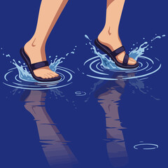 When Comfort Meets Chaos Stepping Into the Deep Blue Puddle