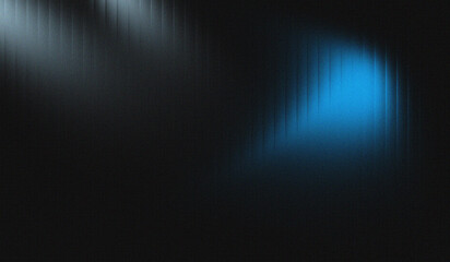 Abstract Blue Light Glow on Dark Background. Soft Luminescent Streaks with Modern Digital Texture. Atmospheric Neon Blur for Futuristic Design.