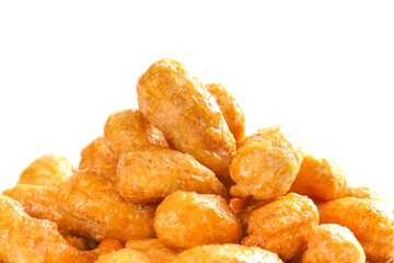 Salted Crispy Cashew Nuts Close-Up Food Photography