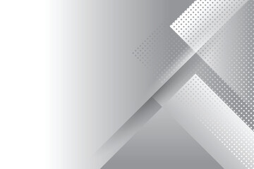Abstract white gray light and dark color gradient background. Modern minimalist background design template