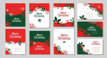 Collection of Christmas cards with 