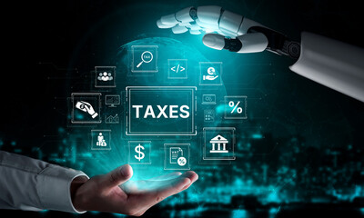 An AI assistant automates the tax preparation process by analyzing financial documents. This smart system ensures compliance with government regulations for accurate tax filing. Fermion