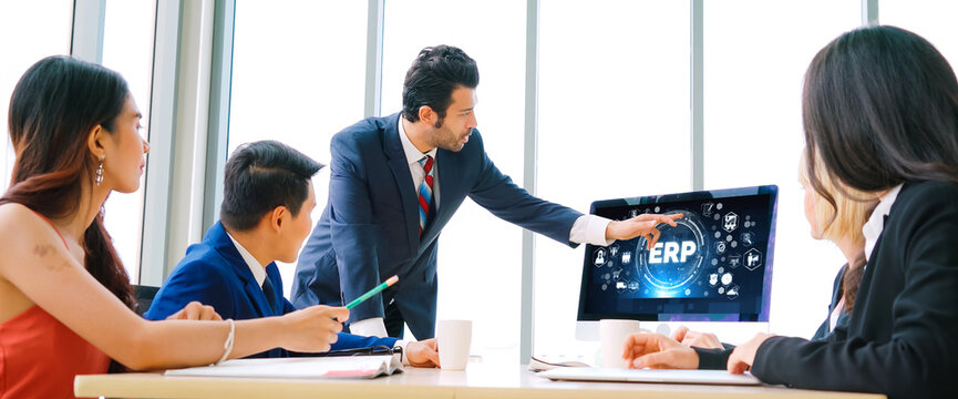 ERP enterprise resource planning software for modish business to plan the marketing strategy