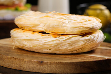 Tongguan Meat Sandwich Buns - Traditional Shaanxi Chinese Layered Pastry Bread