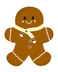 gingerbread man biscuit cookie