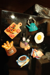 Cute aesthetic diy arts and crafts breakfast food themed fridge magnets