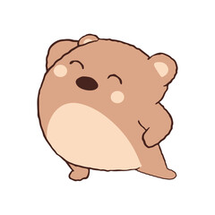 Cute Bears – Playful Cartoon Animal Characters