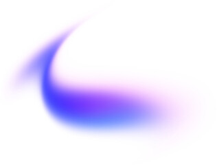 Blue abstract fluid gradient swish with smooth soft focus