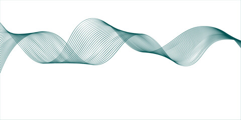 blue ribbon isolated on white