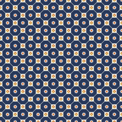 Retro abstract background with circles