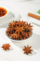 Star Anise Spice Bowl - Aromatic Chinese Cooking Ingredient for Marinades and Traditional Recipes