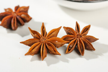 Star Anise Spice Pods from Guangxi China - Aromatic Cooking Condiment with Eight-Pointed Star Shape