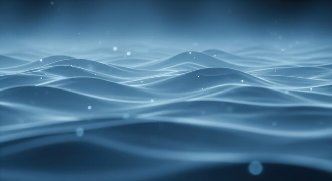 Ethereal digital landscape with light trails in cosmos, evocative of complex data representation